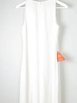 New Vintage Style Beaded Bridal White Dress New 10