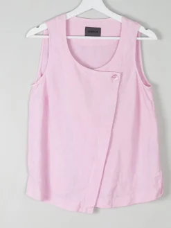 Pink Linen Oska Top S