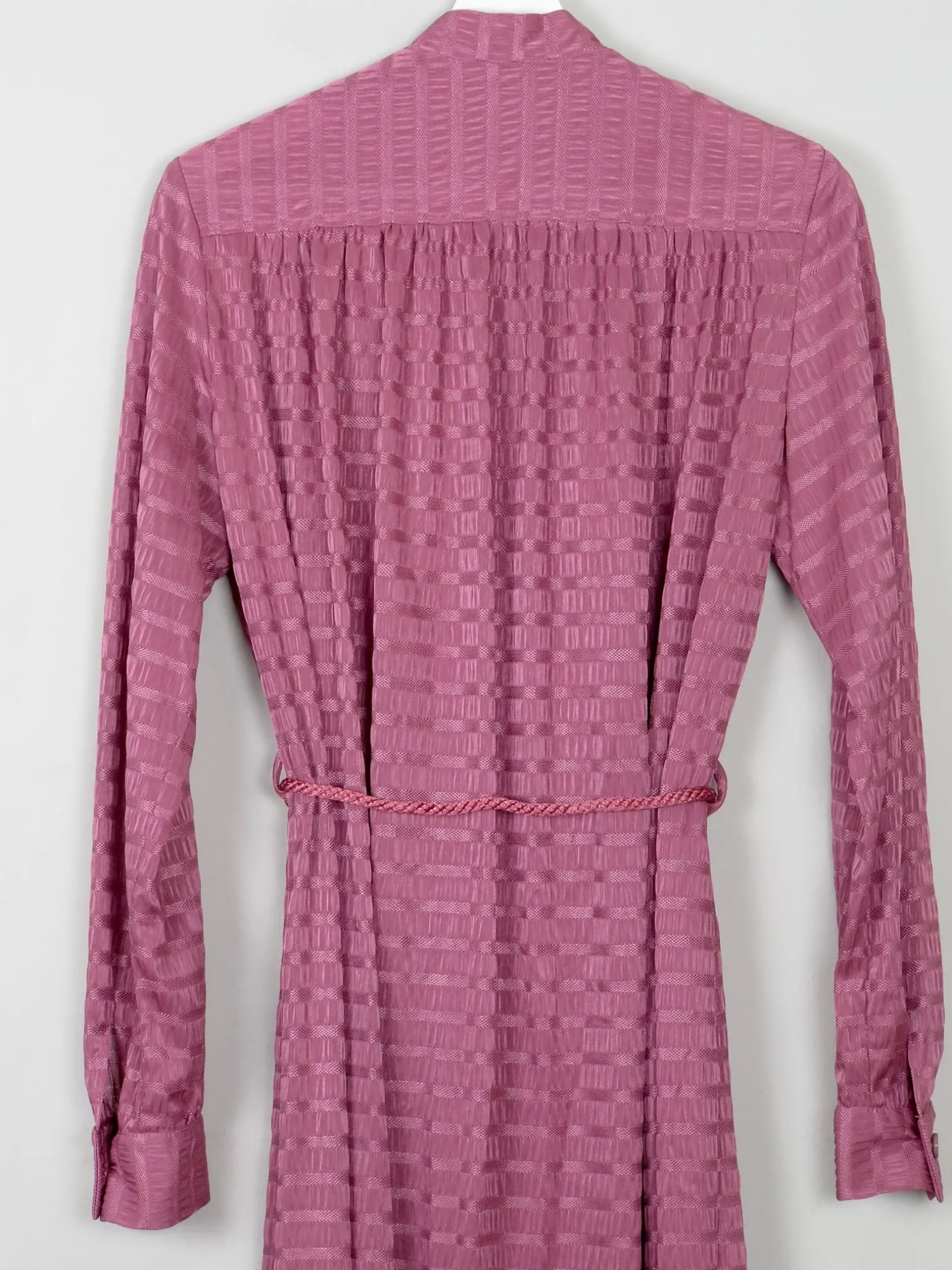 Pink 1970s Vintage Dress Shirt Style M