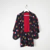 Polka Dot Vintage Kimono M