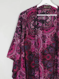 Purple Biba Beaded Kimono XS-M