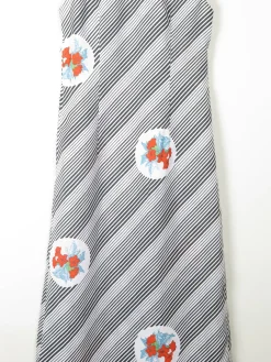 1970s Vintage Printed Maxi Dress S 8/10