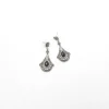 1920's Vintage Style Marcasite Drop Earrings