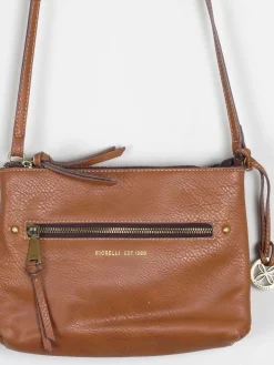 Tan Leather Vintage Fiorelli Cross Body Bag