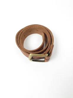 Tan Vintage Leather Belt S