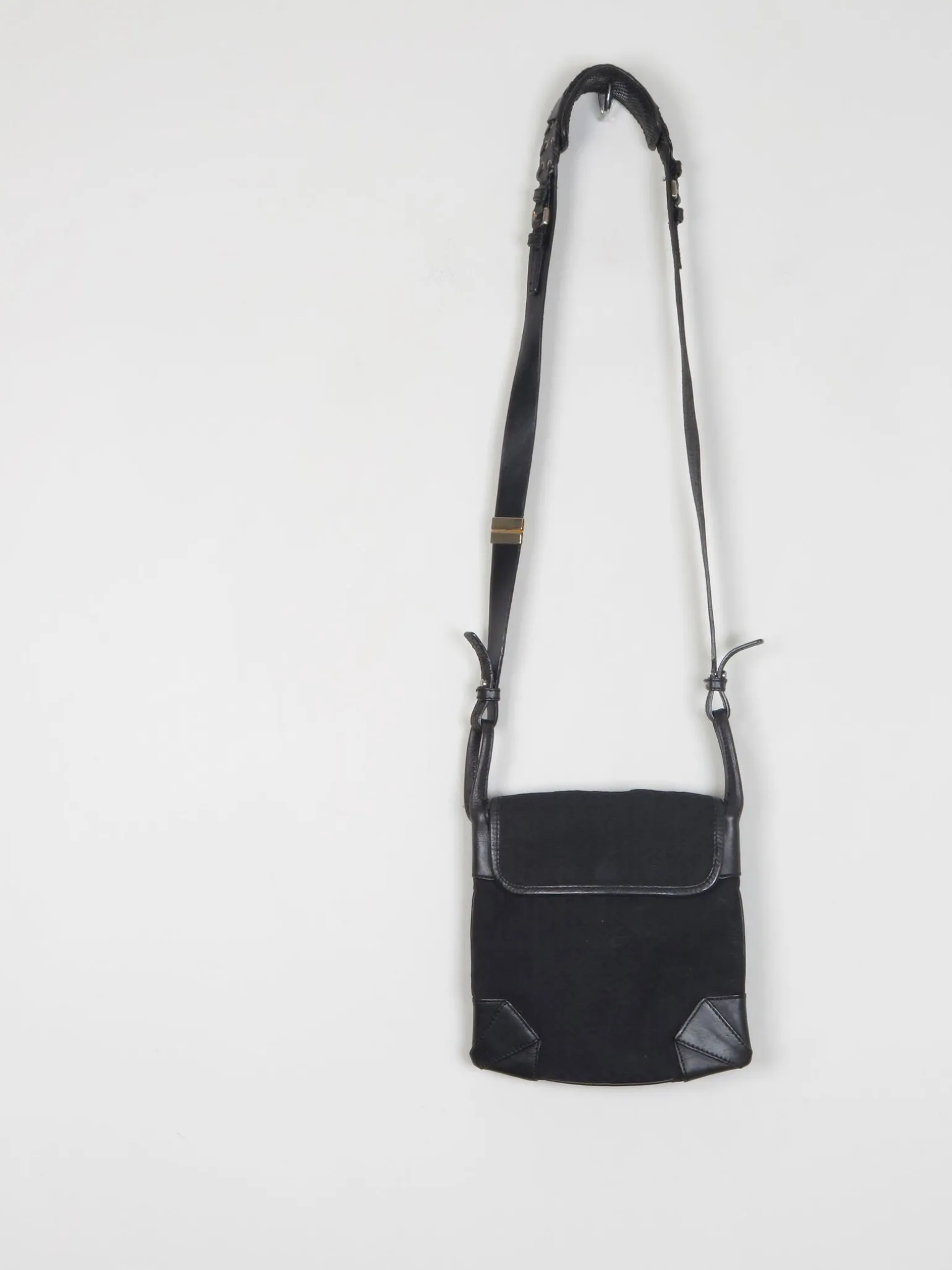 Vintage Black DKNY Bag With Long Strap