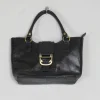 Vintage Black Leather Handbag