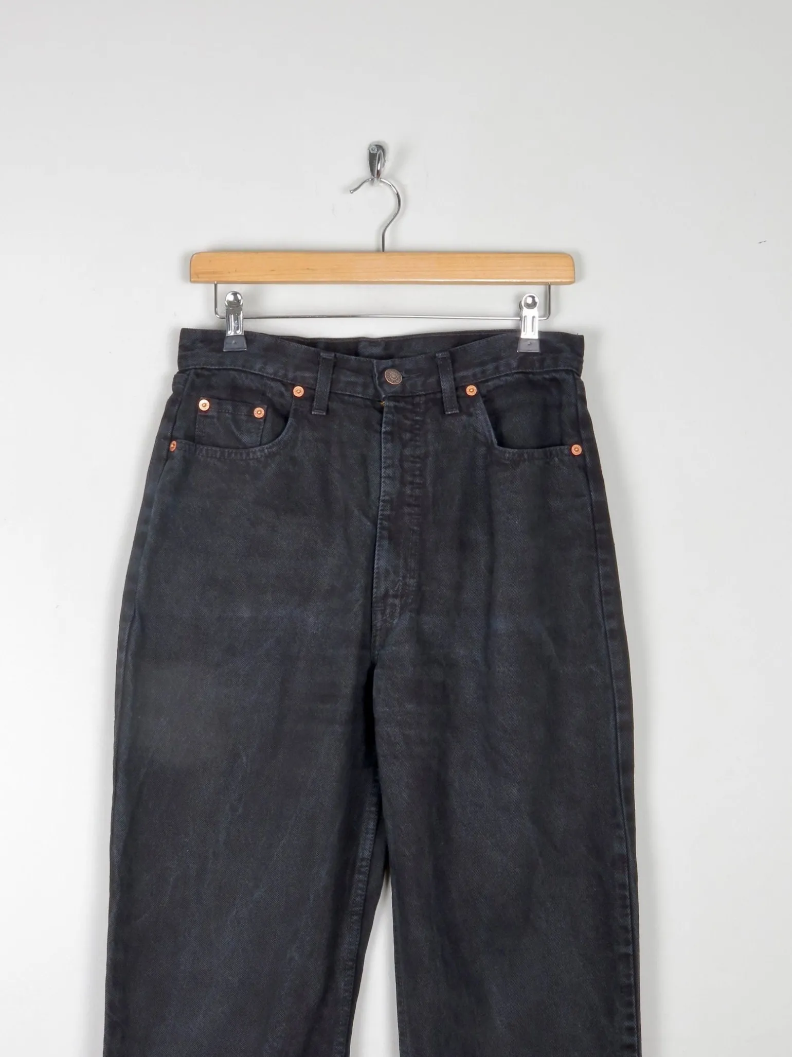 Vintage Black Levi's 881s 31W