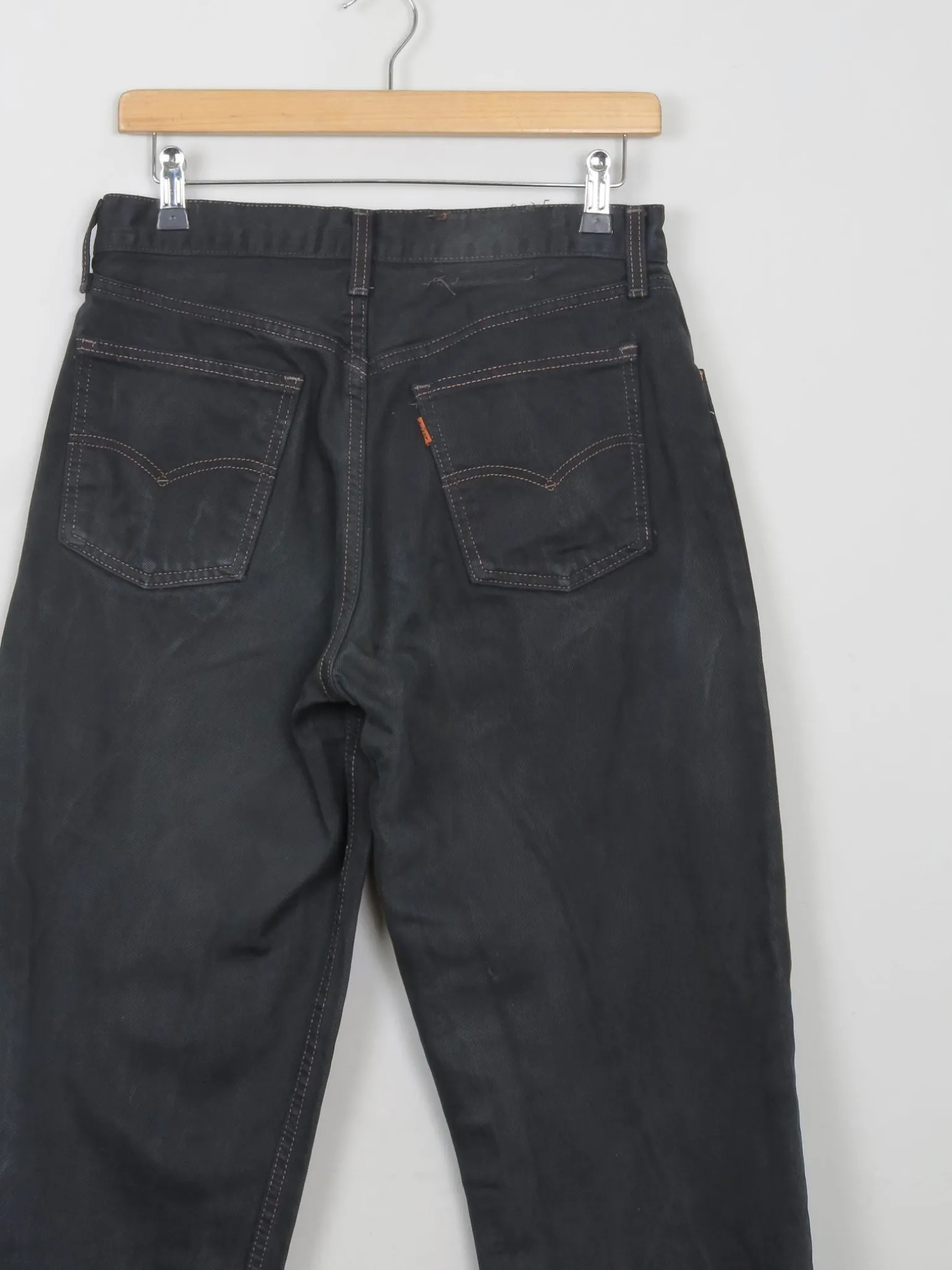 Vintage Black Orange Tab Levi's 29"W/32"L