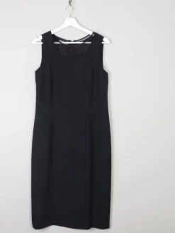 Vintage Black 90s Fitted Gerry Weber Dress S
