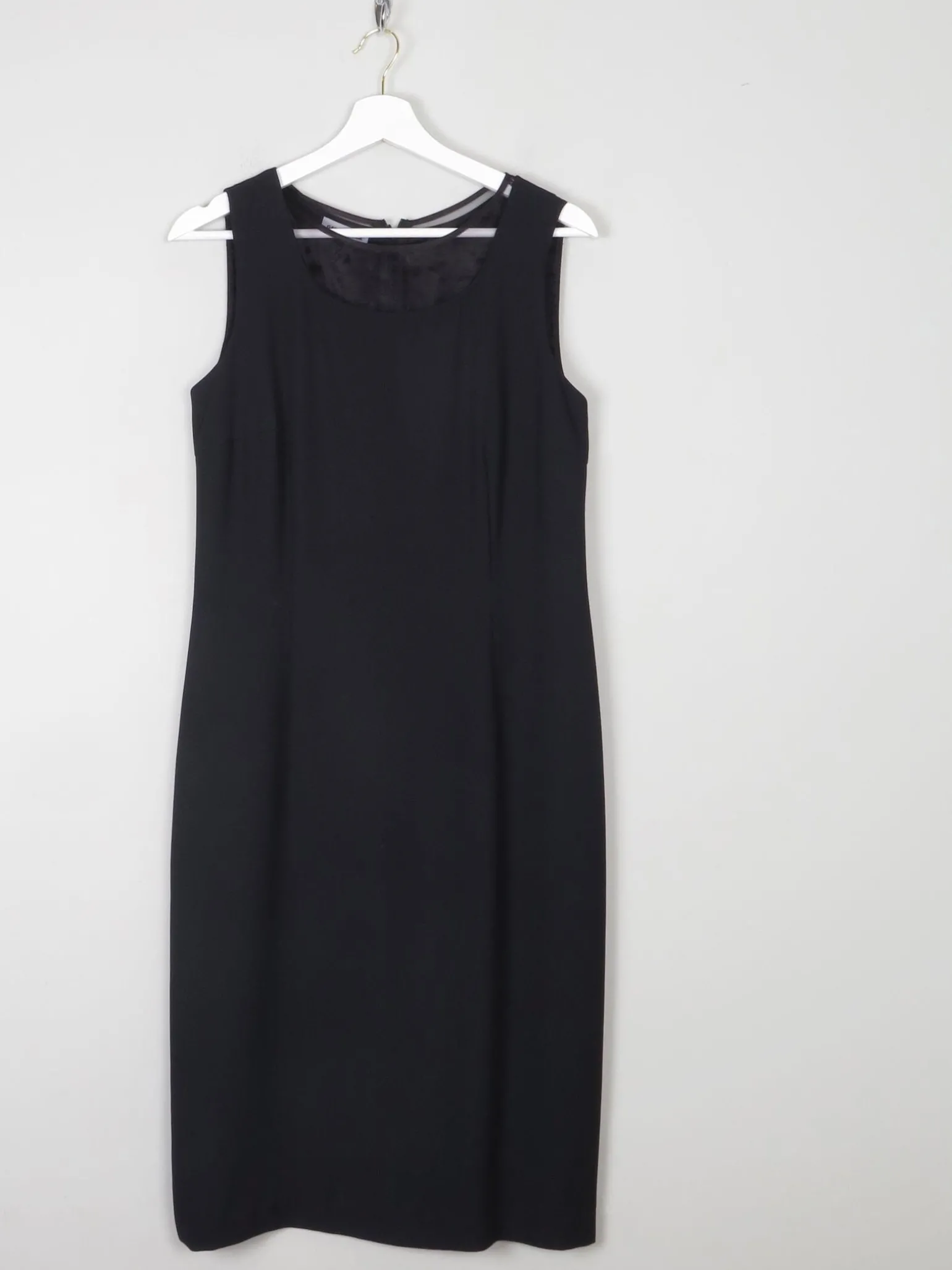 Vintage Black 90s Fitted Gerry Weber Dress S