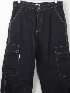 Vintage Black Work/ Combat Style Trousers 30" W 32"L