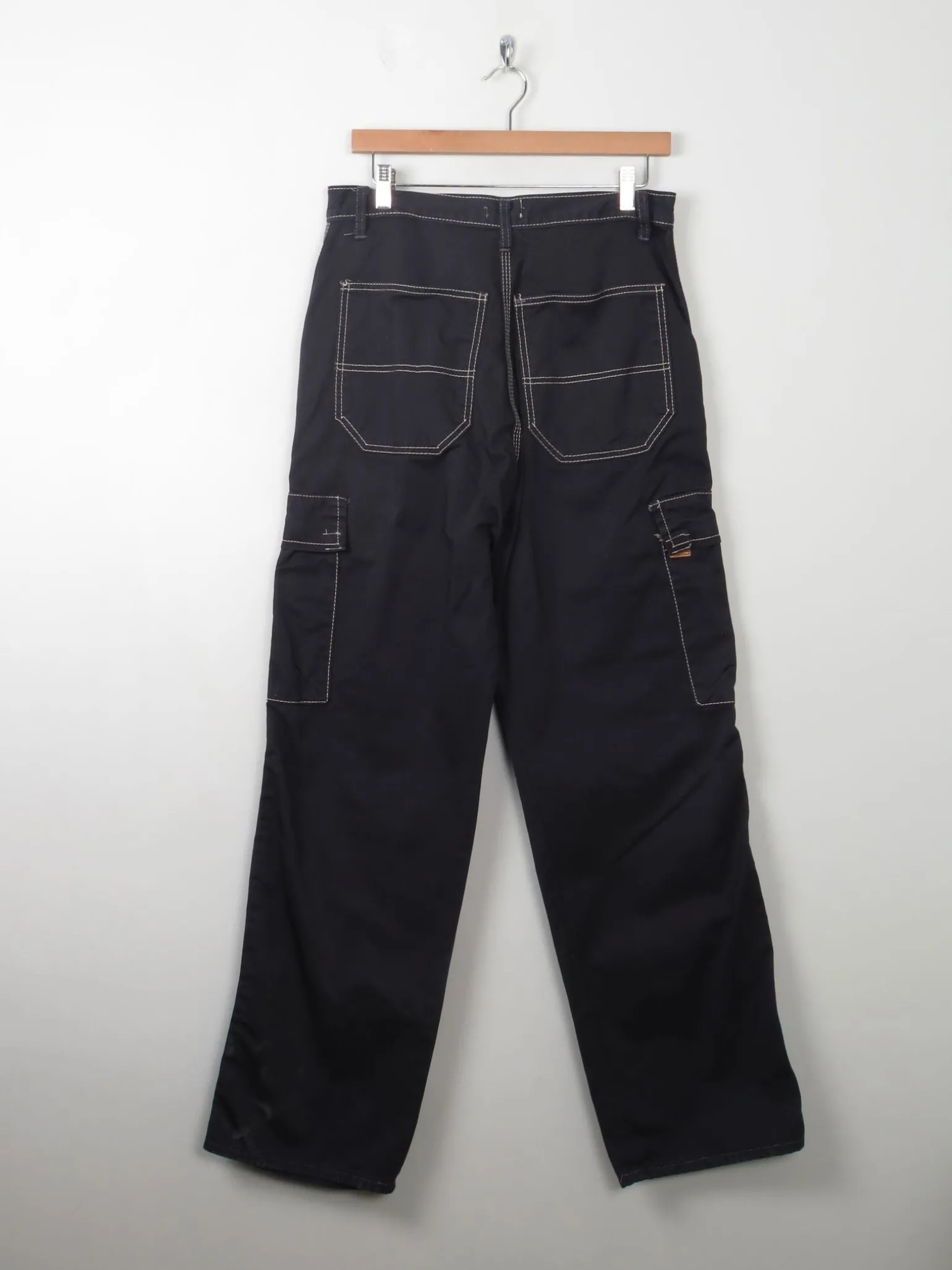 Vintage Black Work/ Combat Style Trousers 30" W 32"L