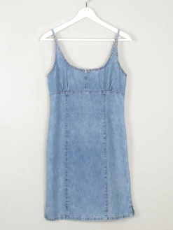 Vintage Blue Denim Dress XS 6/8