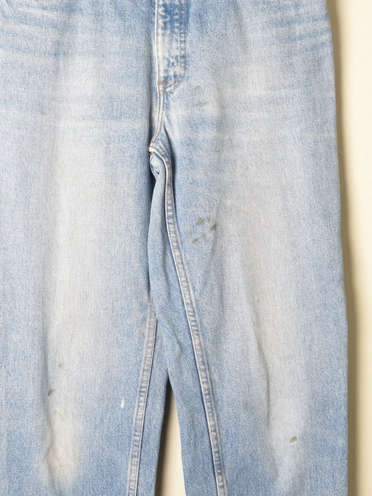 Vintage Blue Denim Orange Tab  Levi’s 32W 36L