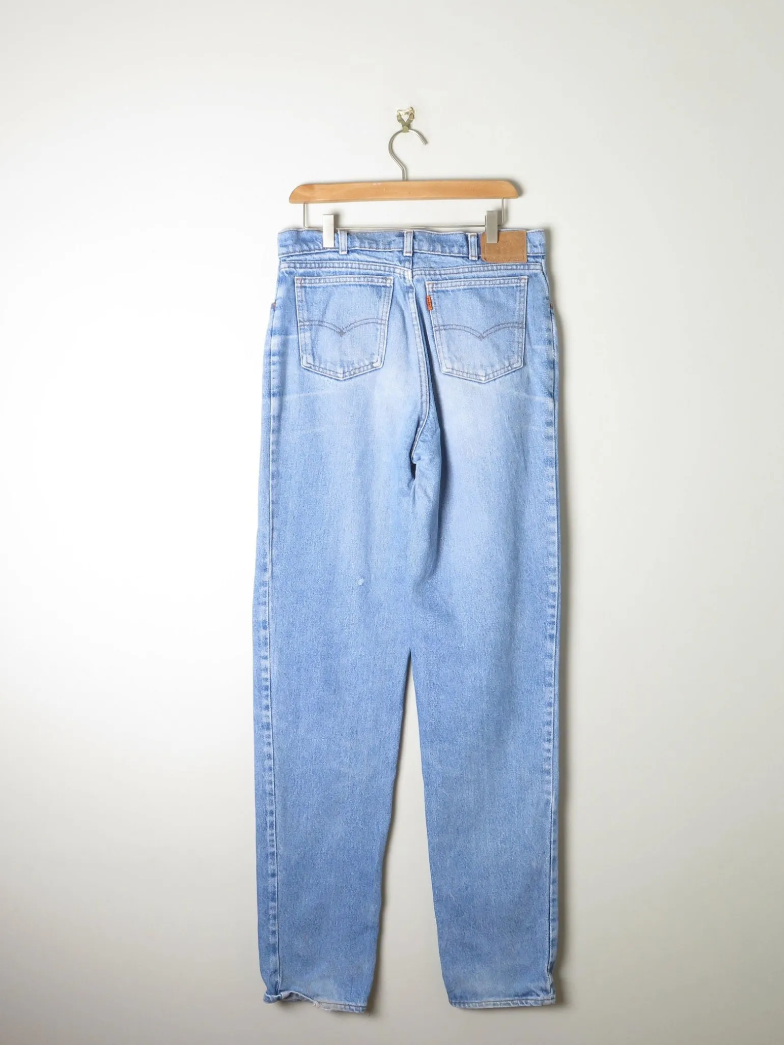 Vintage Blue Denim Orange Tab  Levi’s 32W 36L