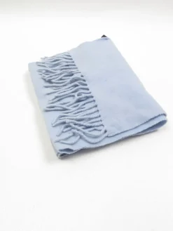 Vintage Blue DKNY Lambswool Scarf
