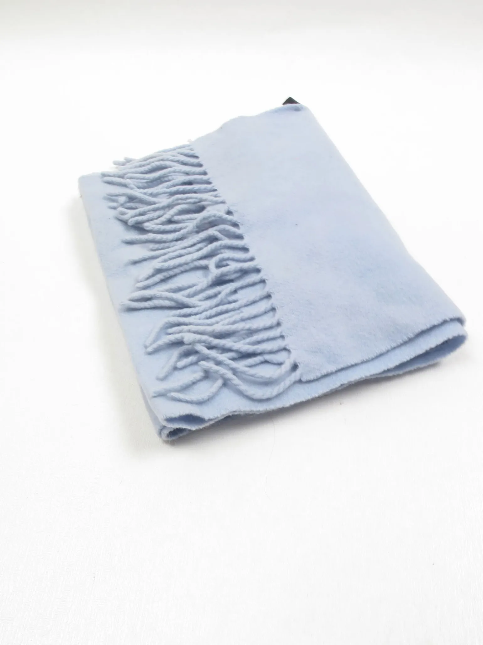 Vintage Blue DKNY Lambswool Scarf
