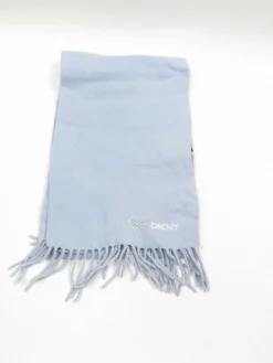 Vintage Blue DKNY Lambswool Scarf