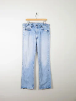 Vintage Blue Orange Tab Levis Jeans 36W 33L