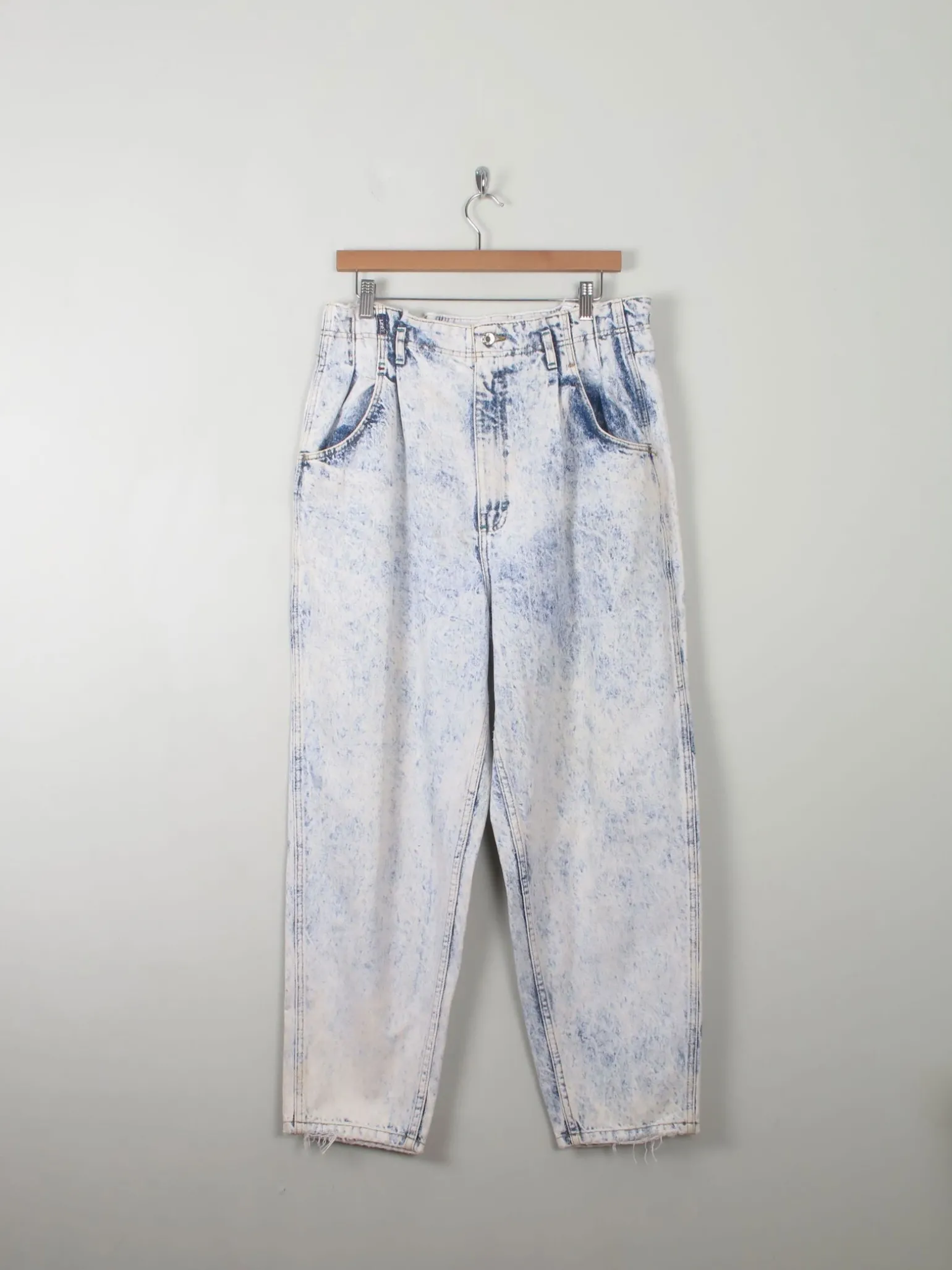 Vintage Blue Stone Wash Jeans By Lee 33W 28"L