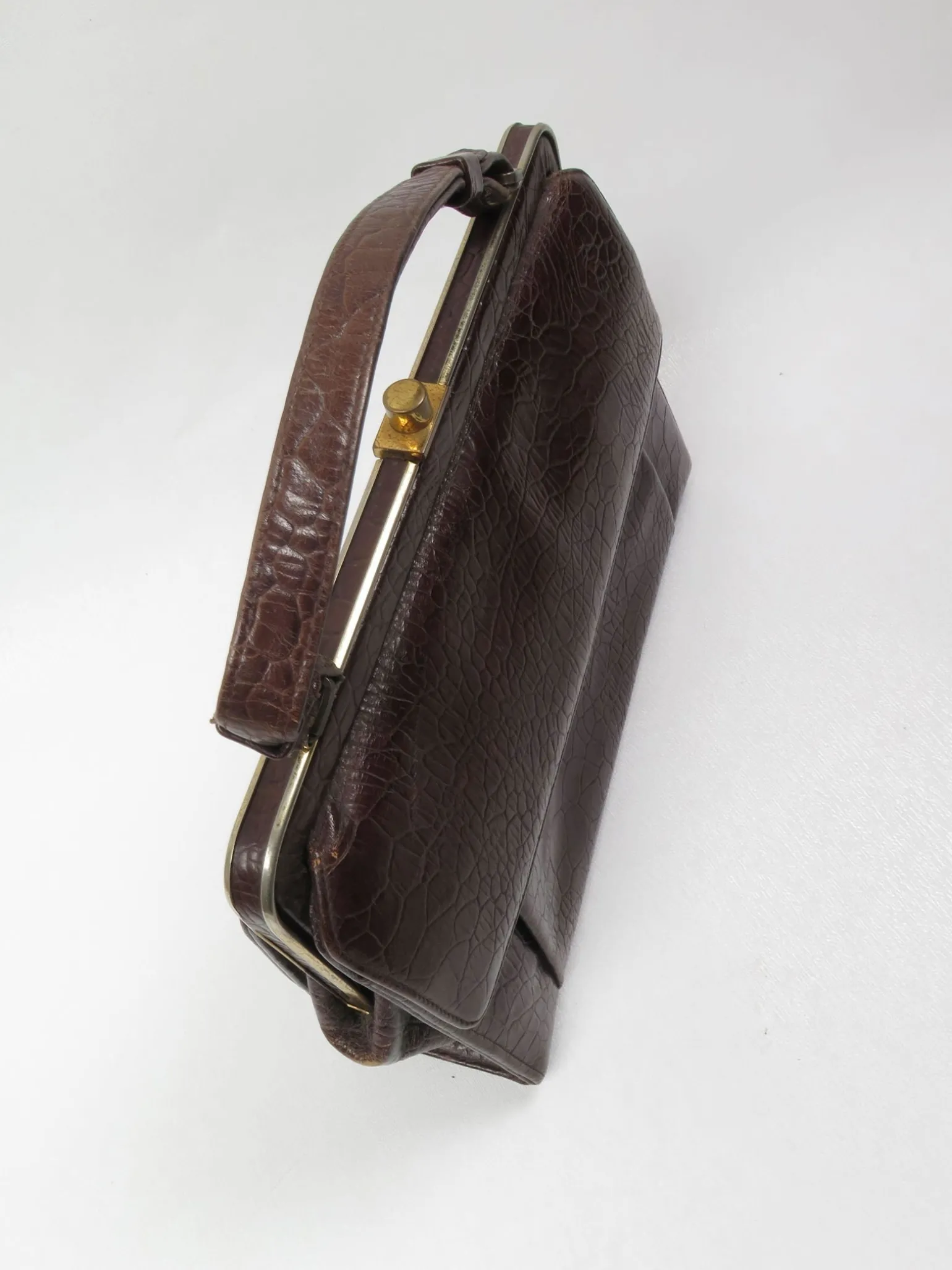 Vintage Brown Handbag 1950s