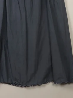 Vintage Charcoal Black Skirt L/XL
