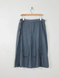 Vintage Charcoal With Cutout Skirt L/XL