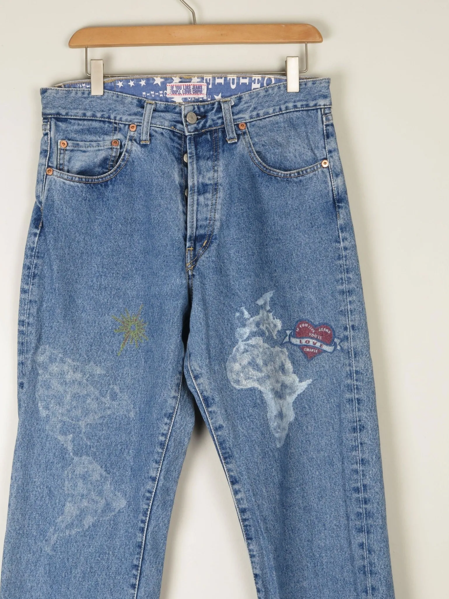 Vintage Chipie Jeans 1990s 32"W
