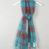 Vintage Colourful Mohair Scarf By John Hanley