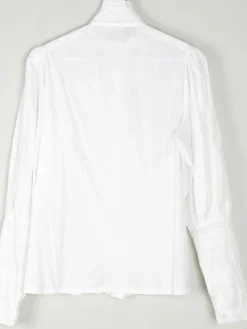 Vintage Cream Laura Ashley Victorian Style Blouse M