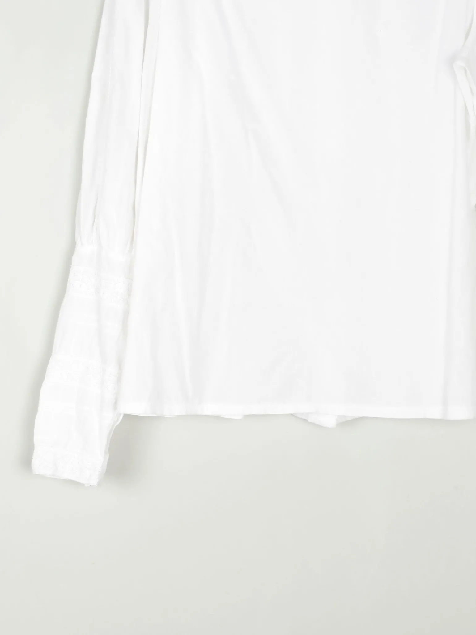 Vintage Cream Laura Ashley Victorian Style Blouse M