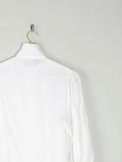 Vintage Cream Laura Ashley Victorian Style Blouse M