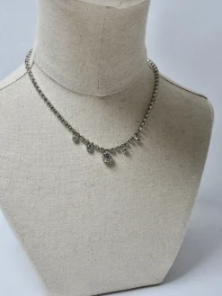 Vintage Diamante Paste Necklace