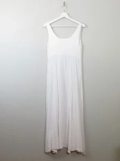 Vintage Ecru Long Dress S
