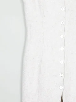 Vintage Gina Benotti Fitted Cream Dress 6/8 XS