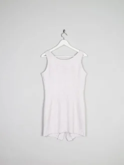 Vintage Gina Benotti Fitted Cream Dress 6/8 XS