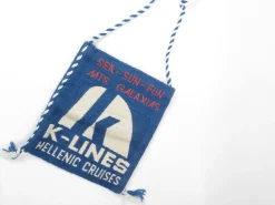 Vintage Greek Island Ferry Bag