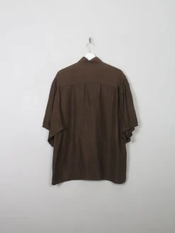 Vintage Green Silk Yaya Blouse L/XL