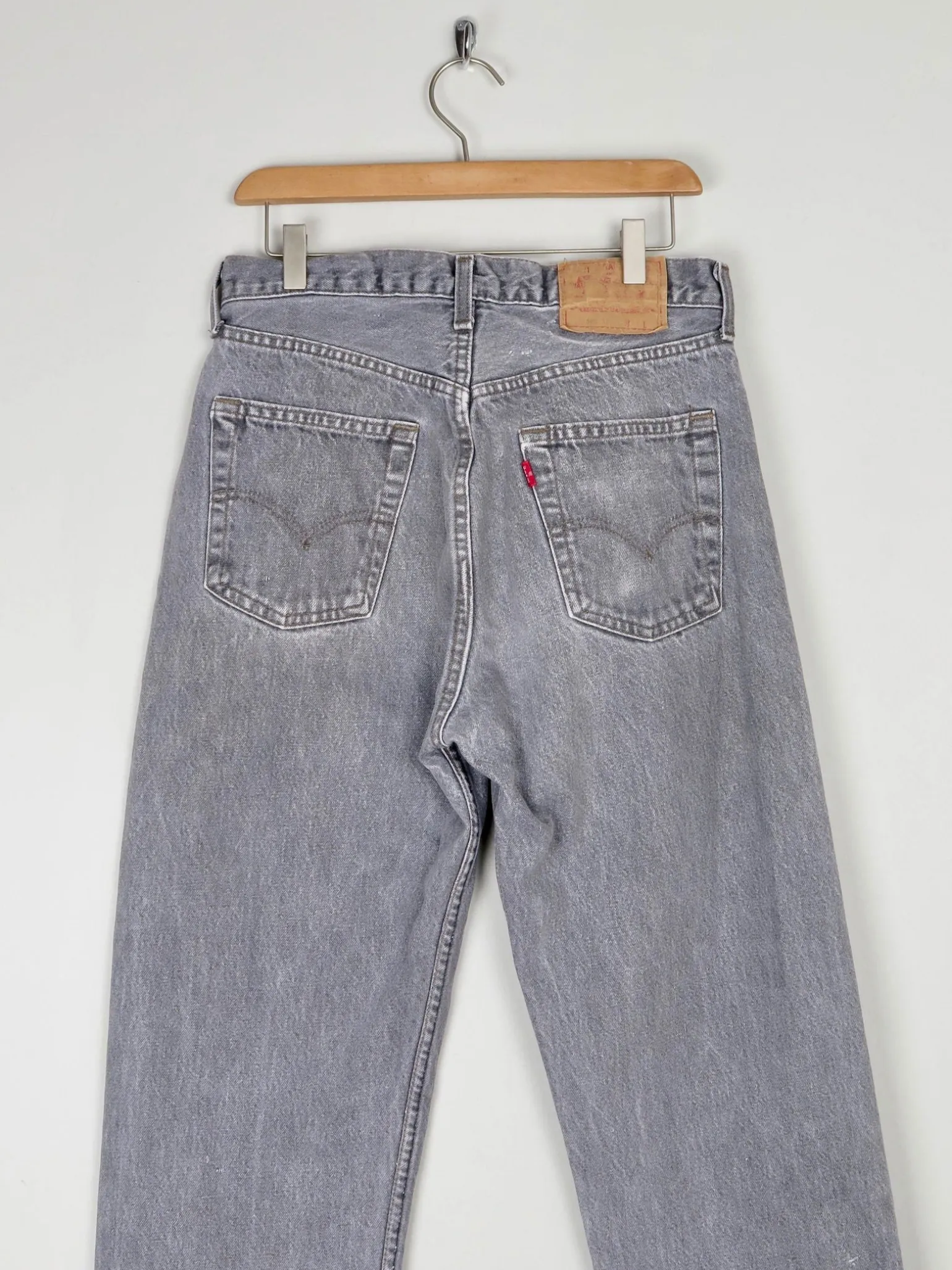 Vintage Grey Levis Jeans 30/33 505s