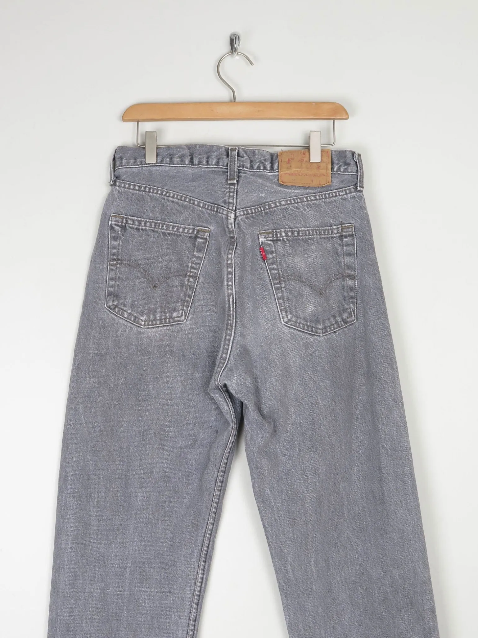 Vintage Grey Levis Jeans 30/33 505s
