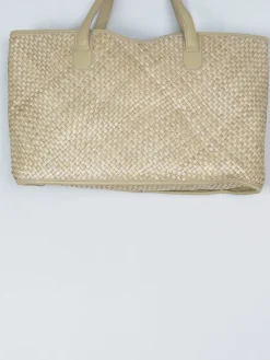 Vintage Italian Light Green Straw Bag