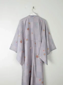 Vintage Kimono Lilac Printed M/L