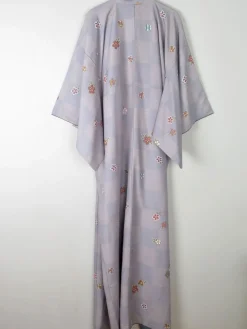 Vintage Kimono Lilac Printed M/L