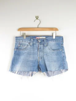 Vintage Levis 512 Denim Shorts 30" W