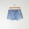 Vintage Levis Denim Shorts 31" 10/12