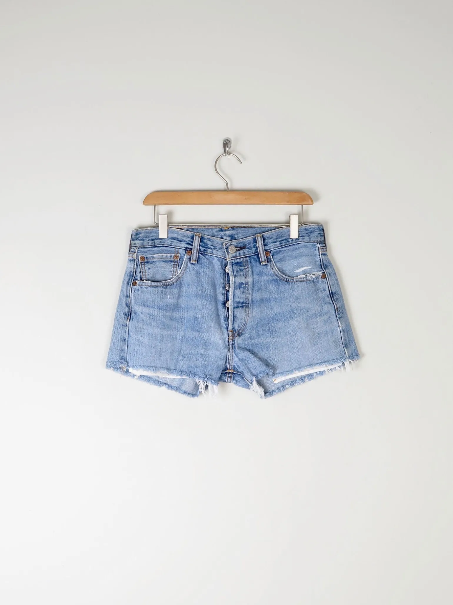 Vintage Levis Denim Shorts 31" 10/12