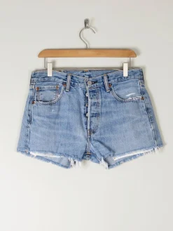 Vintage Levis Denim Shorts 31" 10/12