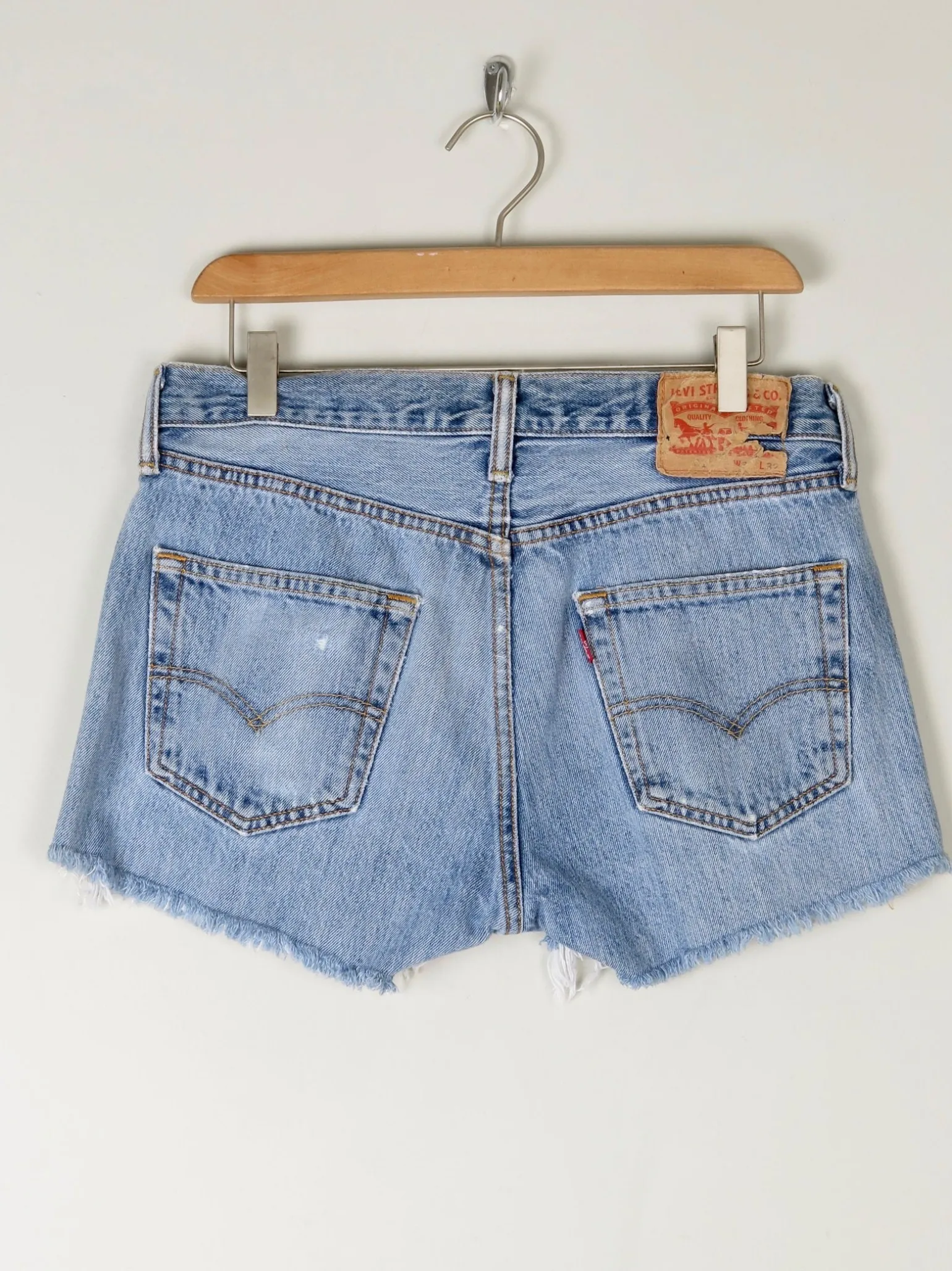 Vintage Levis Denim Shorts 31" 10/12