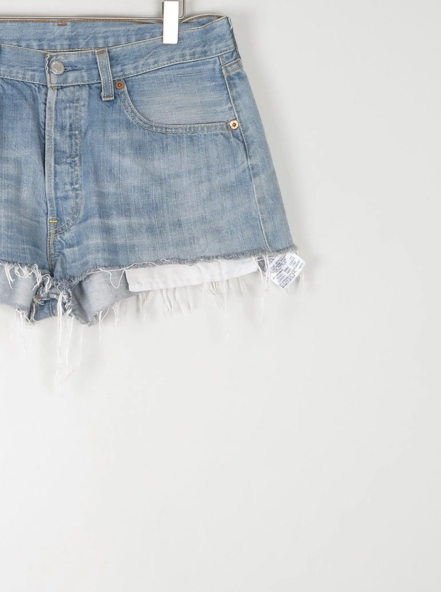 Vintage Levis 501s Blue Denim Shorts 32" W